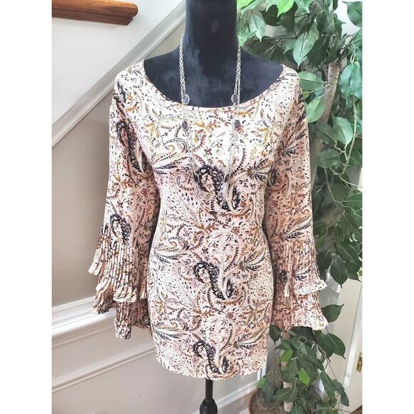 Est.1946 Women's Multicolor Polyester Round Neck Long Sleeve Pullover Blouse 24W - Picture 8 of 10